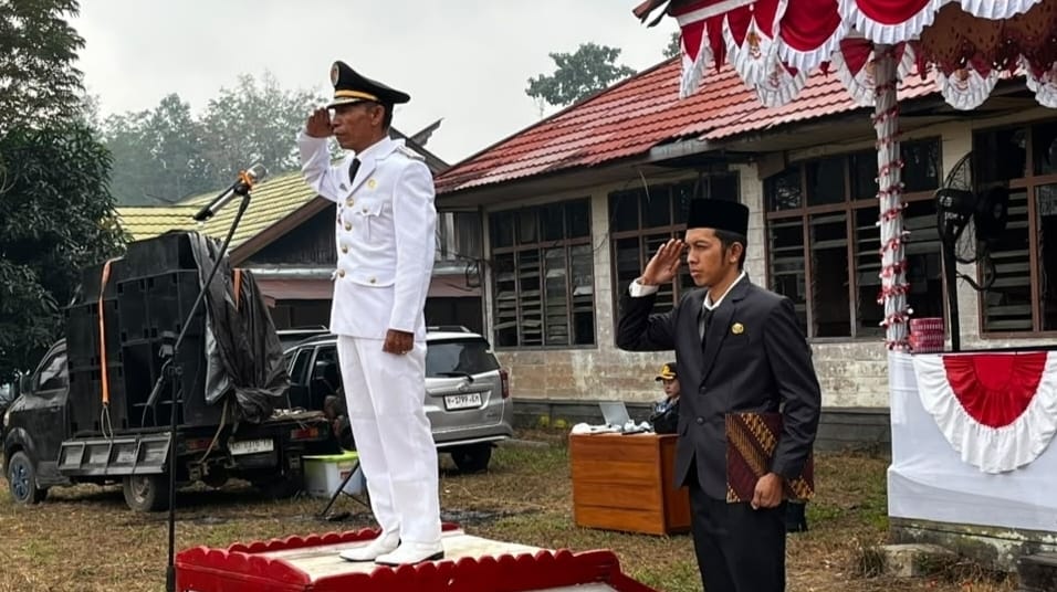 KECAMATAN SANAMAN MANTIKEI GELAR UPACARA PERINGATAN HUT KEMERDEKAAN KE-81 RI